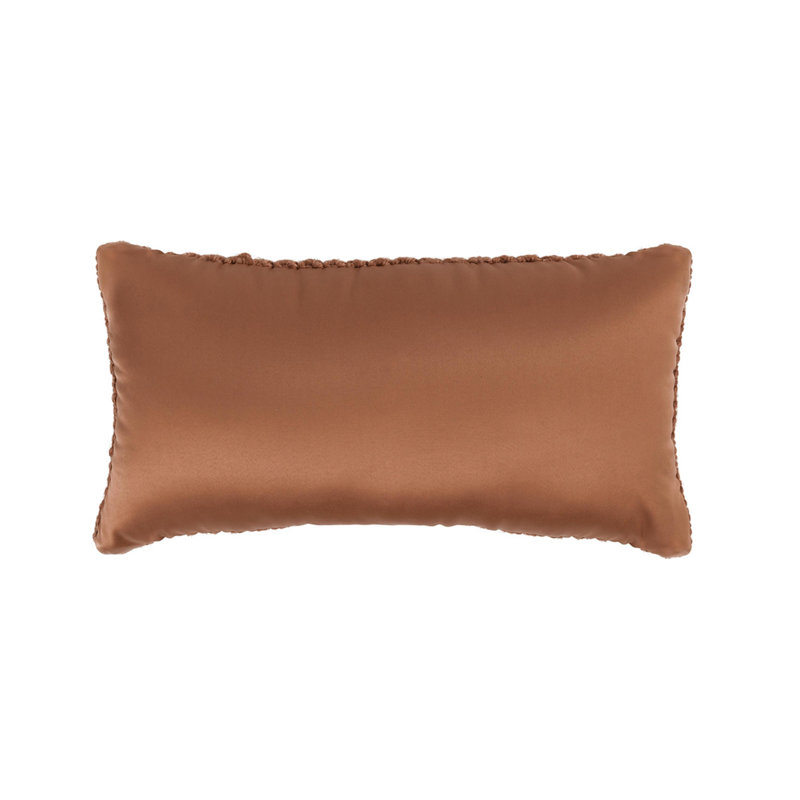 Prism Polyester Indoor/Outdoor Pillow Cover & Insert, 14"H x 26"W, Natural, Rectangular