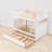 Britian Full Over Full Bunk Bed With Trundle-577966827