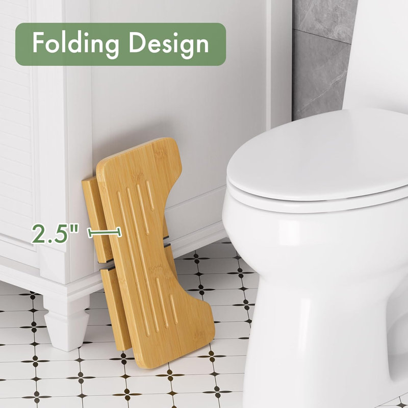 Bathway Squatting Potty Stool, Foldable Poop Stool