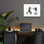 «Samurai Fight» par Pechane, art mural en verre acrylique-2099934448