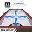 Hall Of Games 66" Air Hockey with Table Tennis Top and LED Scorer