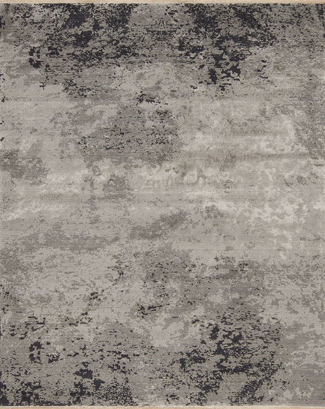 Nirvana Area Rug in Gray, Rectangle 9' x 12'
