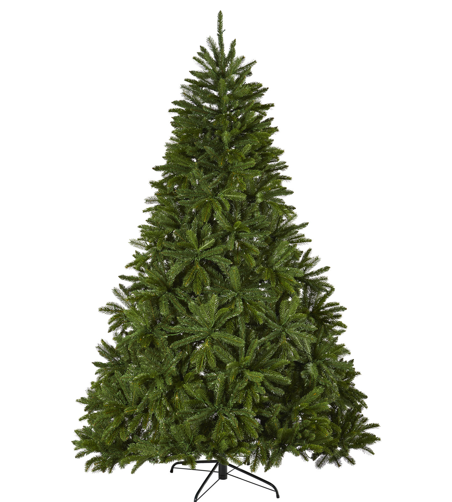 Lighted Artificial Christmas Tree, 7' H