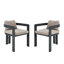 Outdoor Dining Armchair with Cushions-47894739
