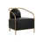 Black Faux Leather