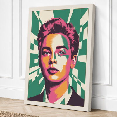 Portrait Pop Art - Wrapped Canvas