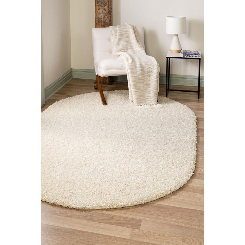 Sybil Striped Indoor Rug, Oval 8' x 10'