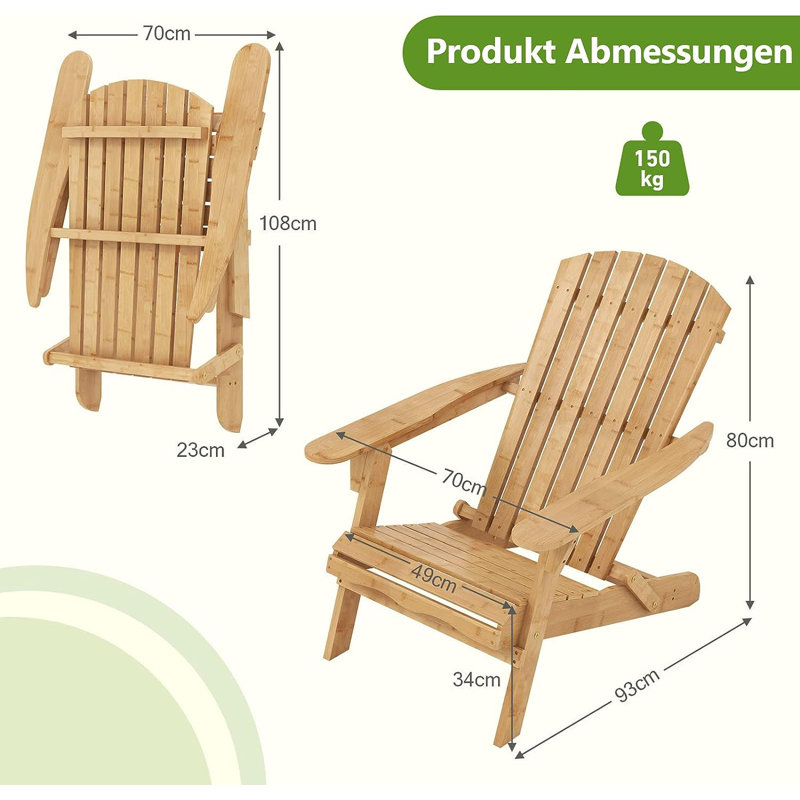 Griffis Outdoor Adirondack Chair