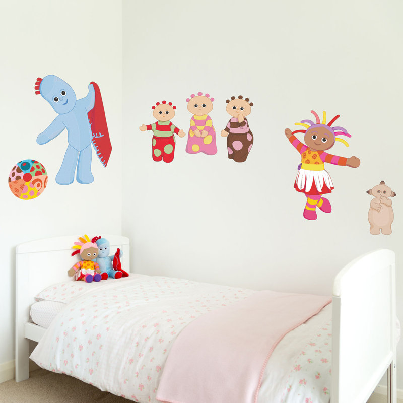 In the Night Garden Friends Wall Stickers, 64cm H x 148cm W