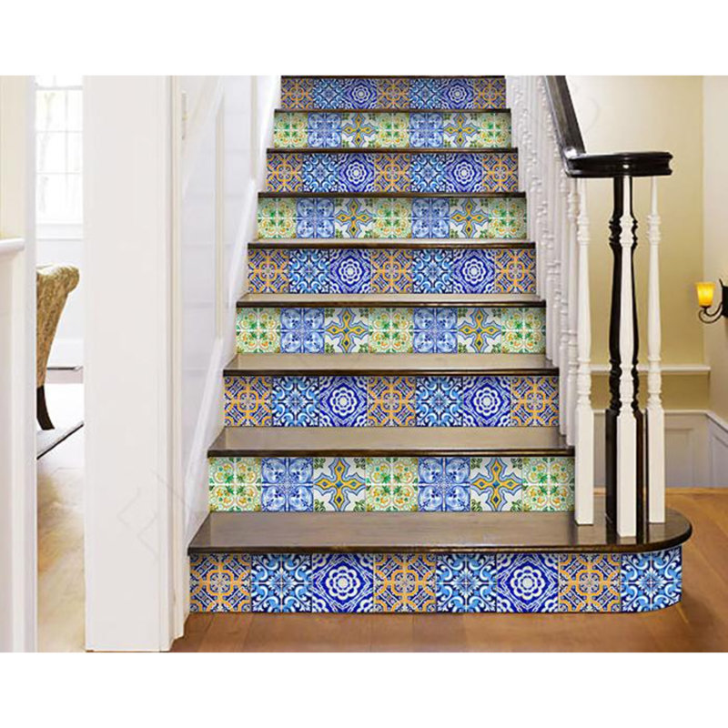 Lima Vinyl Peel and Stick Mosaic Tile, 7" H x 7" W x 0.1" D
