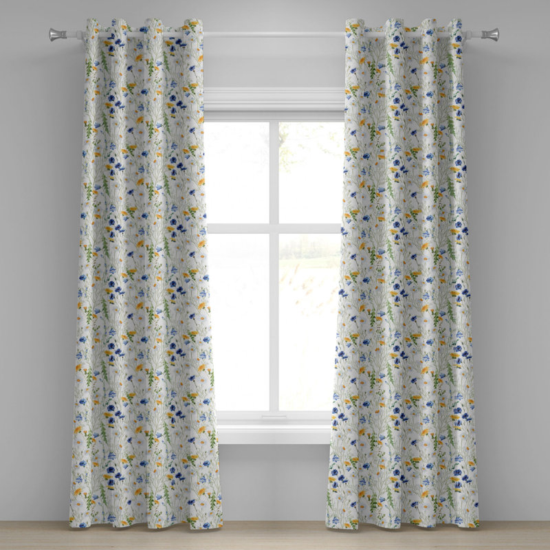 Sateen Blackout Curtain Pair, 50" W x 72" L