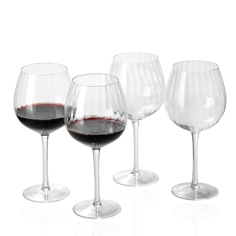 Mikles Ribbed 23 oz. Red Wine Glass