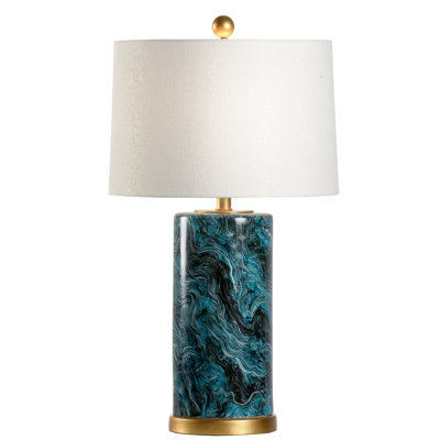 Malachite Table Lamp