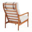 Fauteuil d'appoint avec structure en bois et dossier haut-975107878