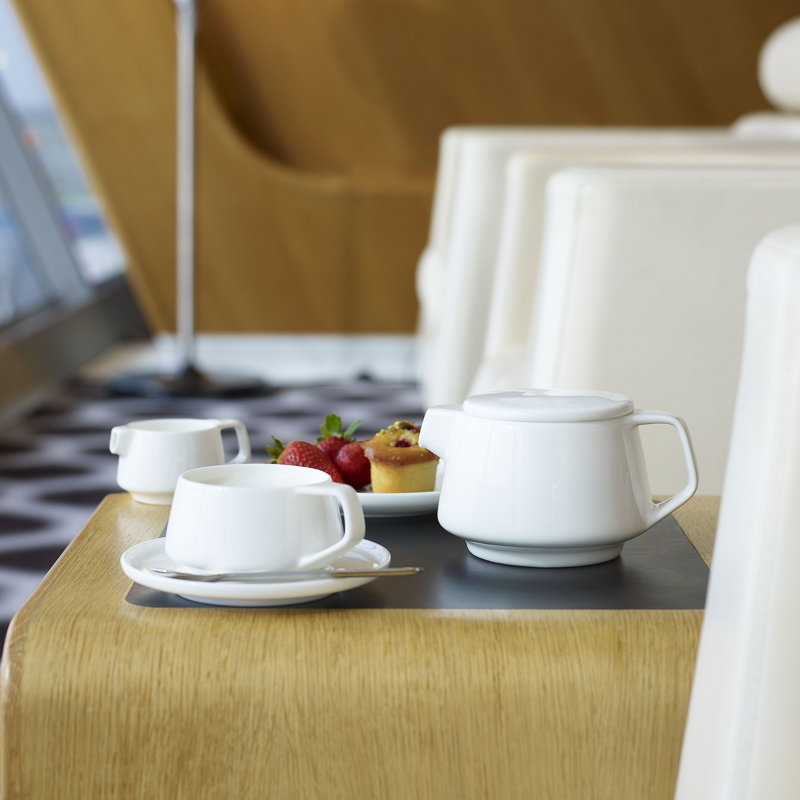 Marc Newson White Porcelain Sugar Pot and Creamer Set