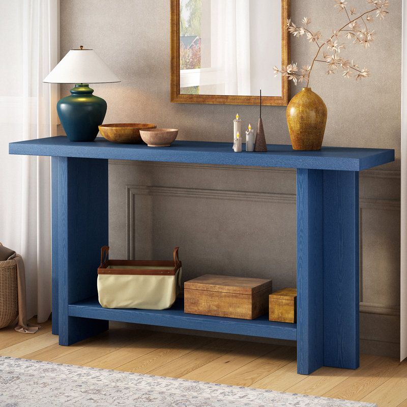 Console de 60 po Theresa, Bleu