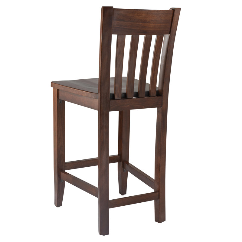 Tabouret Henson, Chêne moyen, Tabouret de comptoir (assise de 24 po de hauteur)