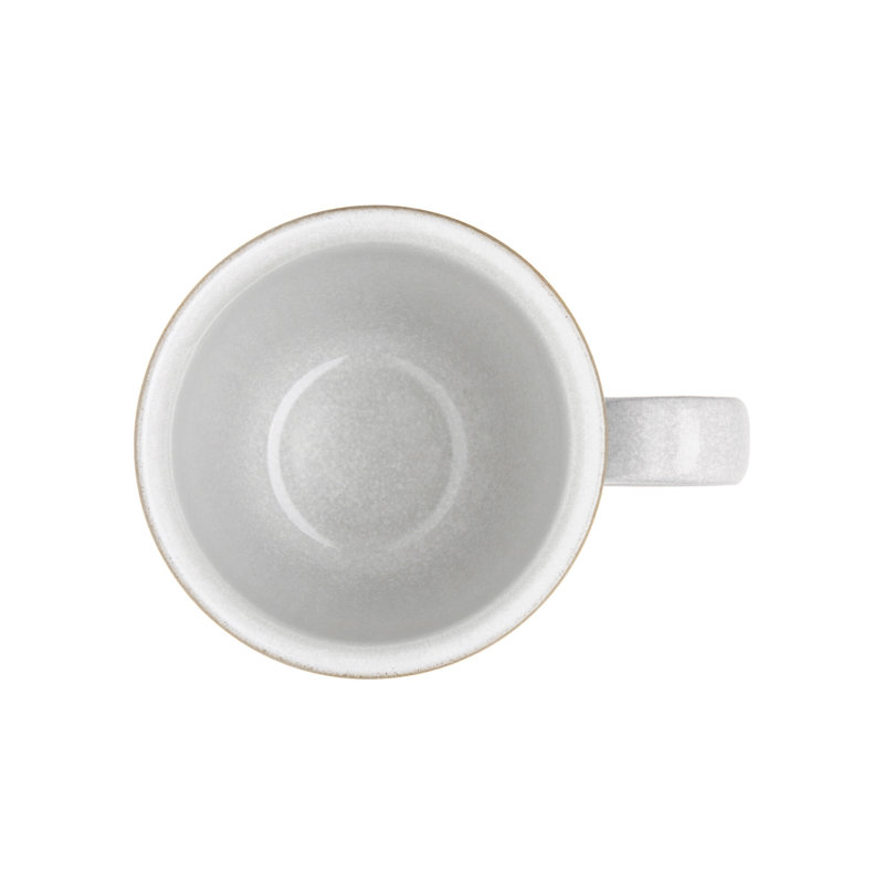 Denby Elements Mugs, Stone White
