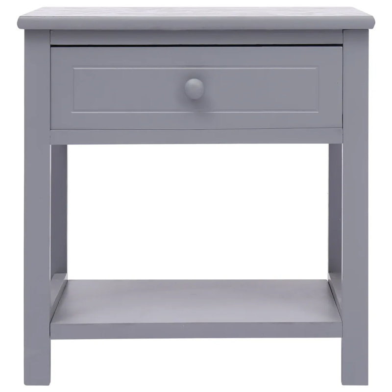 Almyra 40cm W Solid + Manufactured Wood Bedside Table