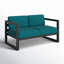Avion Loveseat - Black-247300372-267548404