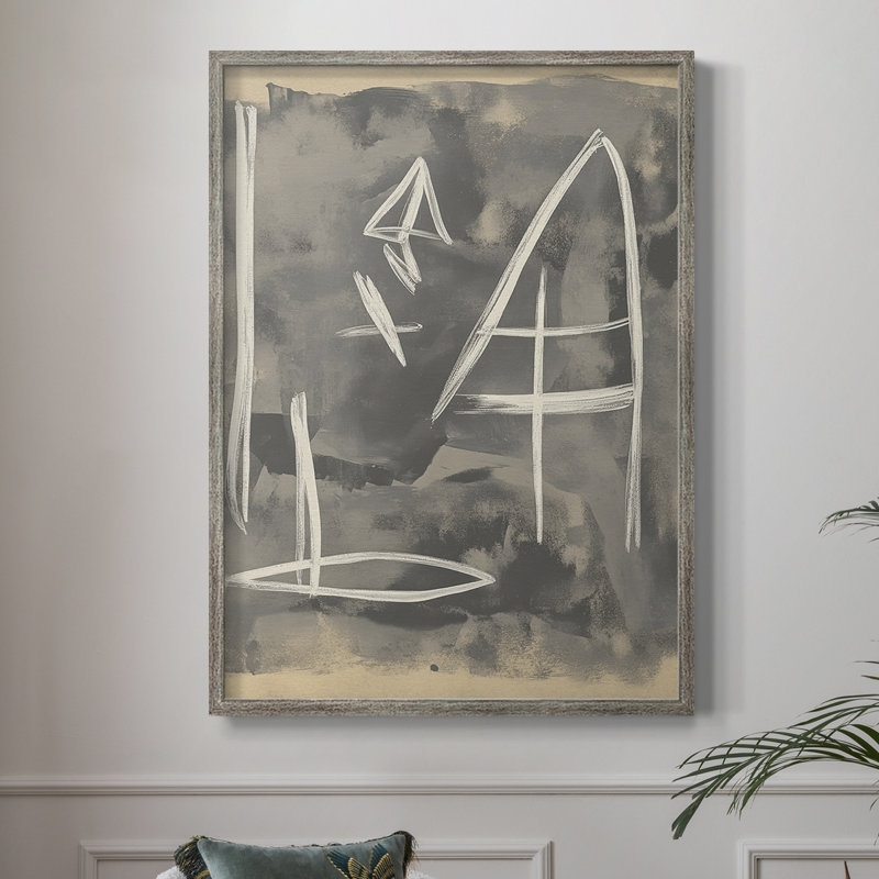Série ABSTRACT DCCLxxxx, reproduction encadrée - bois massif, H 21 po x l 17 po