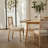 Rattan & Wood Dining Chair Set of 2-1160527368