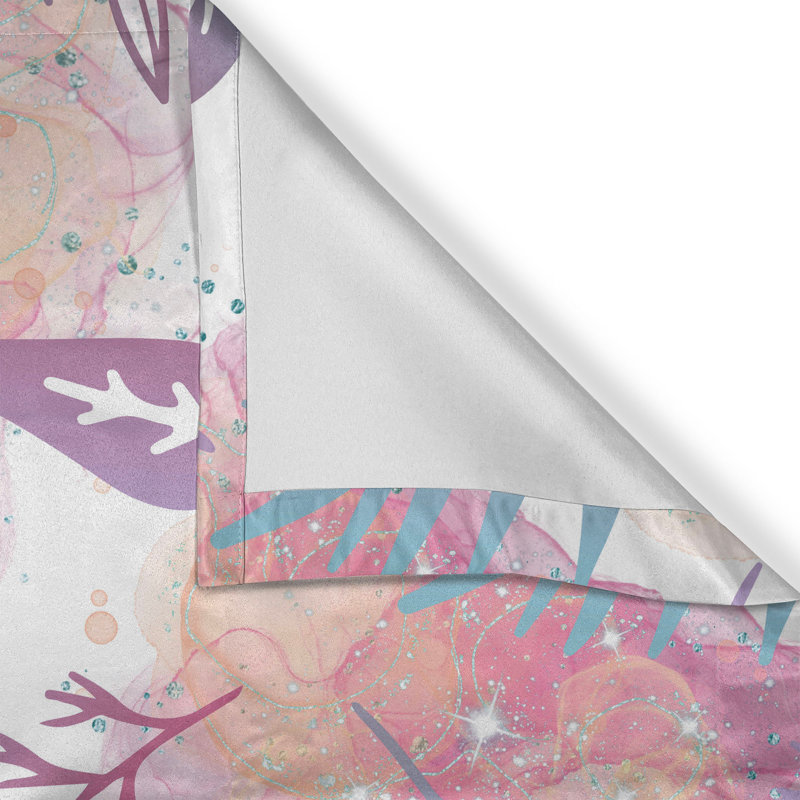 Semi Sheer Curtain Pair