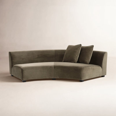 Aileen Upholstered Curved Sectional Symmetrical