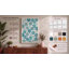 Medallion Pattern Geometric - Wrapped Canvas-680765122-680765149
