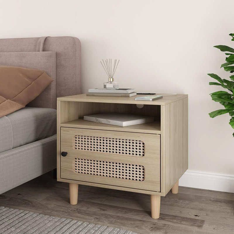 Table de chevet en bois Jaquoya