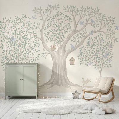 Murale d'arbre Woodland