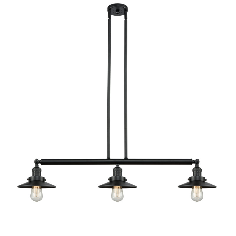 Clintonpark 3 - Light Kitchen Island Pendant, No Bulb Included, Antique Copper