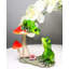 Figurine Love Affair Green Pond Frogs