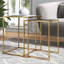 Aerilyn Tray Top Sled Nesting Tables