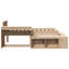 Solid Wood Storage Bed-707179004
