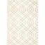 Tibetan White Geometric Rug-1410180181