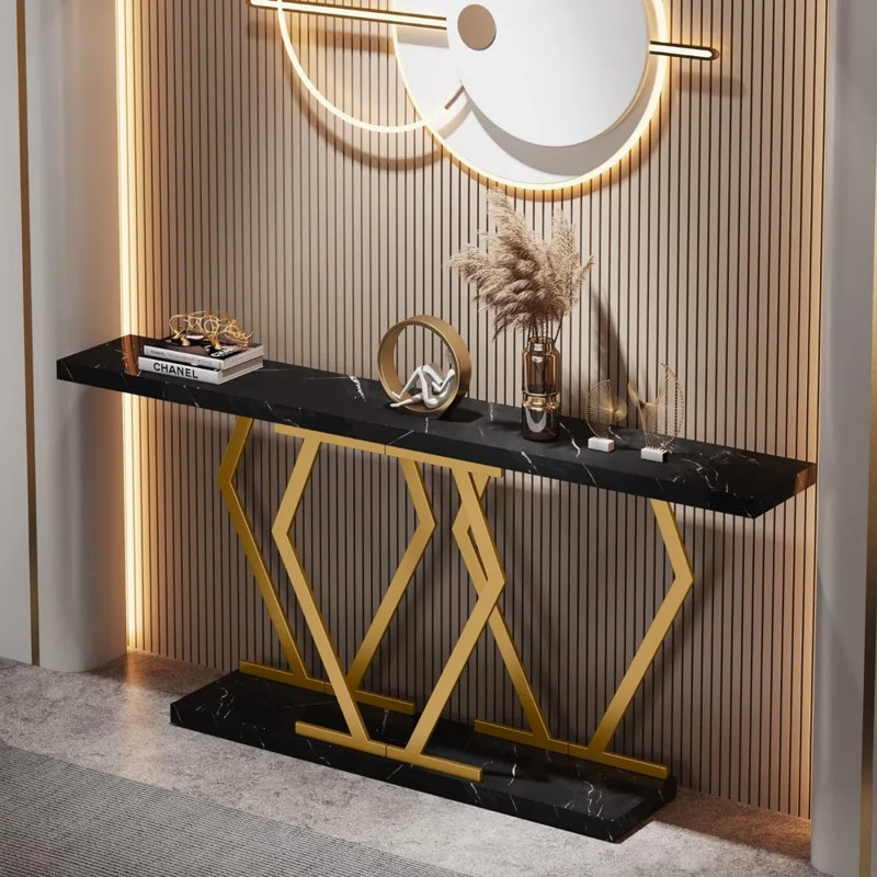 Console White & Golden