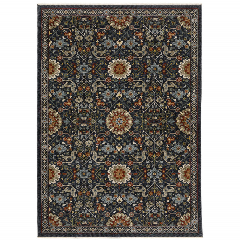Hovis Indoor Rug, Rectangle 3'3" x 5'