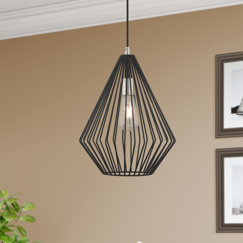 Garfield 1 - Light Unique/Statement Pendant, Black