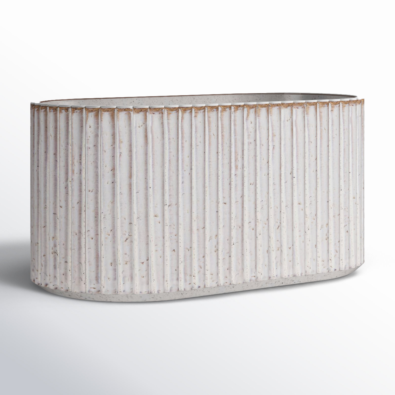 ALGH1329 Ceramic Pot Planter, 4" H x 8" W x 4" D