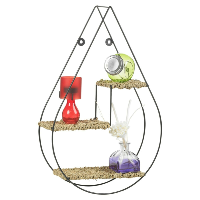 Giller 3 Piece Metal Accent Shelf