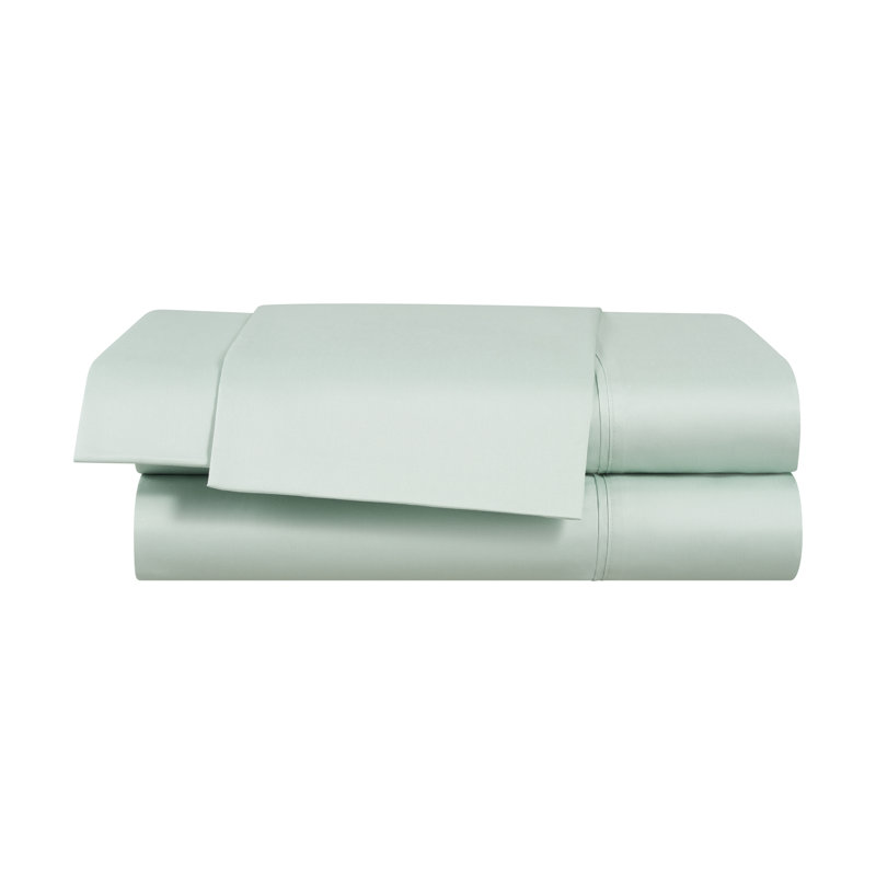 Martex Restore Solid - Soft, Breathable, Cotton Blend, Temperature Regulating, Full Sheet Set with 2 Pillowcases, Sage