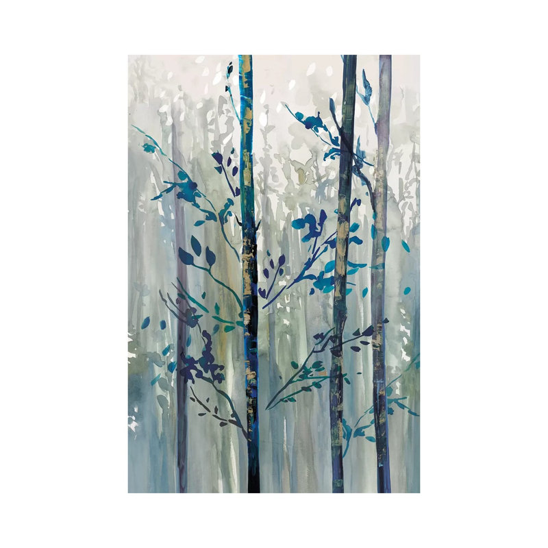 Fog I - Wrapped Canvas Painting, 20.32 cm H x 30.48 cm W
