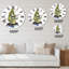 Cactus Houseplant - Horloge murale traditionnelle-60328907