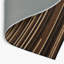 Tapis intérieur / extérieur brun HorizontalStripes-649822707