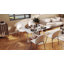 HOMCOM Folding Dining Table, Drop Leaf Table w/ Open Compartments-471145872