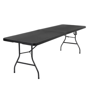 Table pliante portative pliable en plastique 72 po 72 po