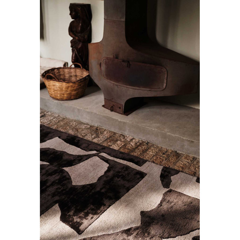 The Rug Company X Kelly Wearstler Spire Ember Area Rug, Rectangle 10' x 14'