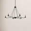 Lustre classique / traditionnel à 6 lumières de style bougie Nestor