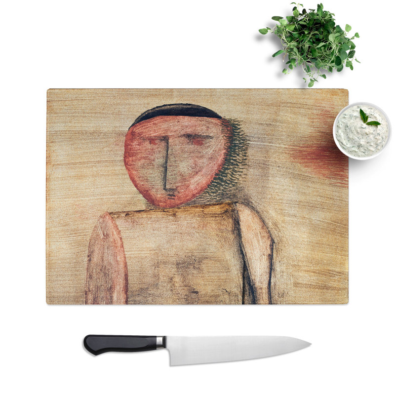 Doctor by Paul Klee Chopping Board, 28.5cm W x 39cm L